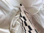 Creemoda Beige Handloomed Cotton Cushion Cover | 16 X 16 Inch